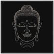 Monochrome Buddha Head Wall Art 40