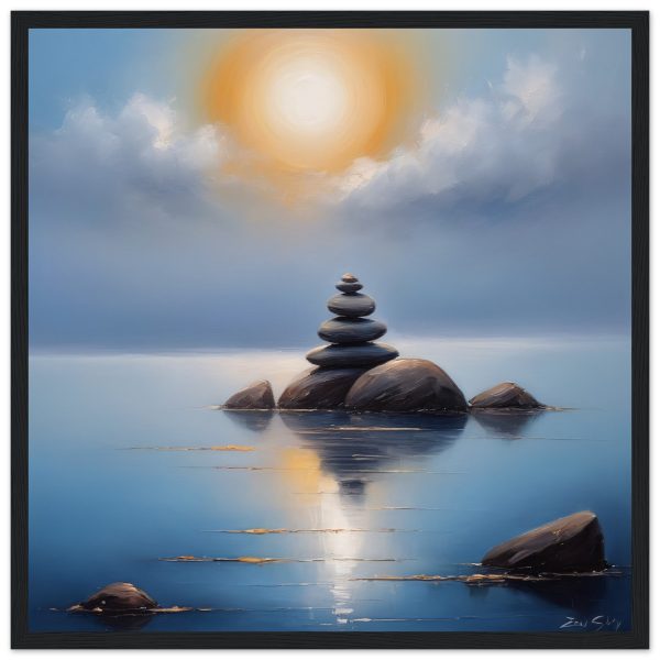 The Zen Harmony in Oil Painting Print 5