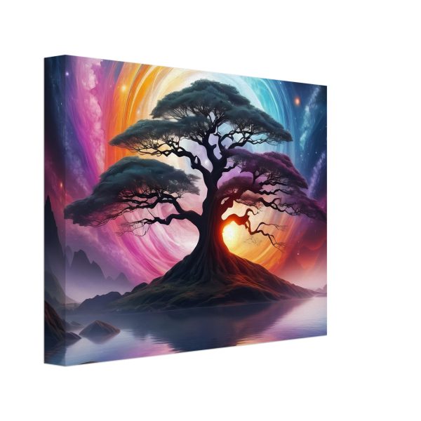 Mystical Haven: Limited Edition Bonsai Canvas Print
