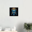 Blue & Gold Buddha Poster Inspires Tranquility 32
