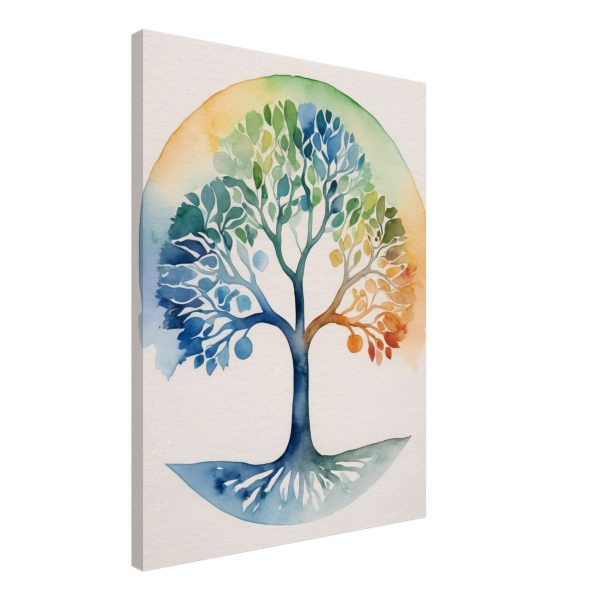 Lively Tree in Watercolour Art 5