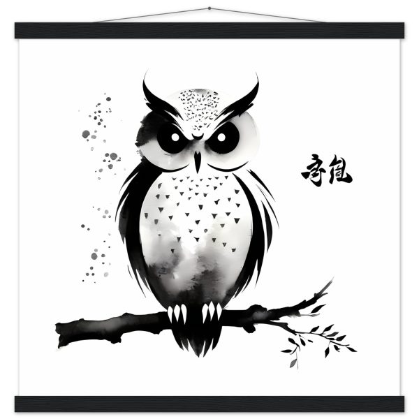 Embracing Tranquility: The Enchanting World of Zen Owl Art 6