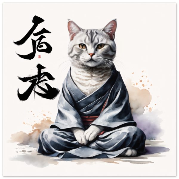 Zen Cat Wall Art: Find Your Inner Peace 15