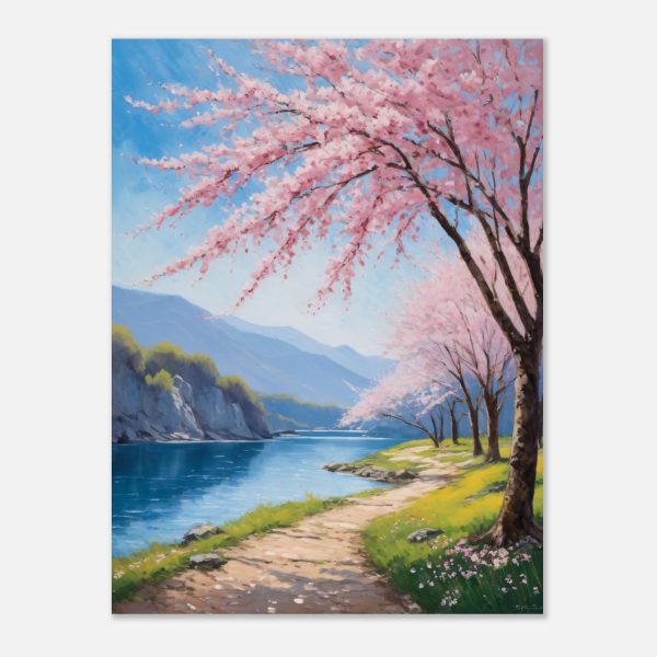 Pink Blossom by the River 8