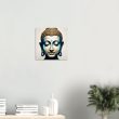 The Blue and Gold Buddha Wall Art 29