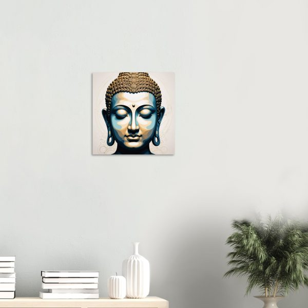 The Blue and Gold Buddha Wall Art 12