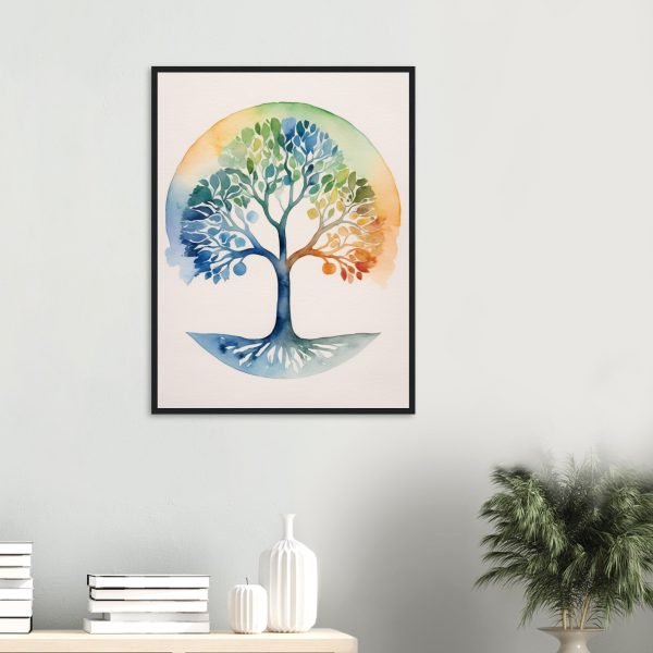 Lively Tree in Watercolour Art 7