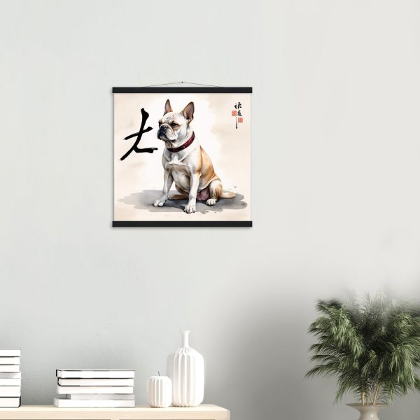 Zen French Bulldog: A Unique and Stunning Wall Art 16