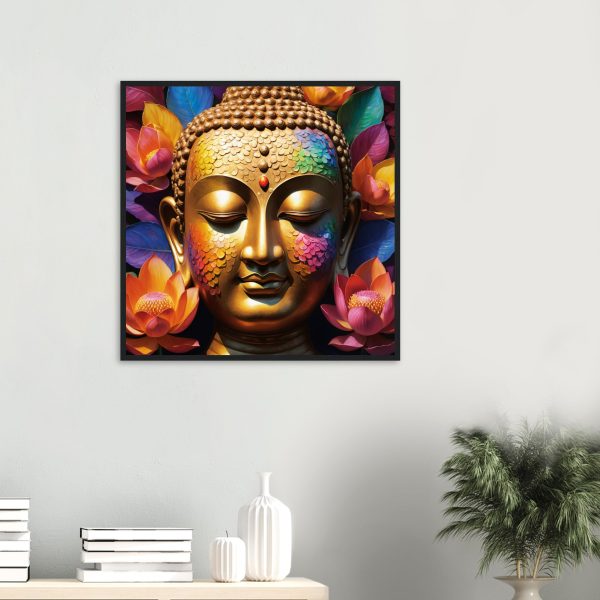 Zen Buddha: Enlightened Artistry, Tranquil Harmony Unveiled 16