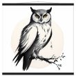 Exploring the Tranquil Realm of the Zen Owl Print 30