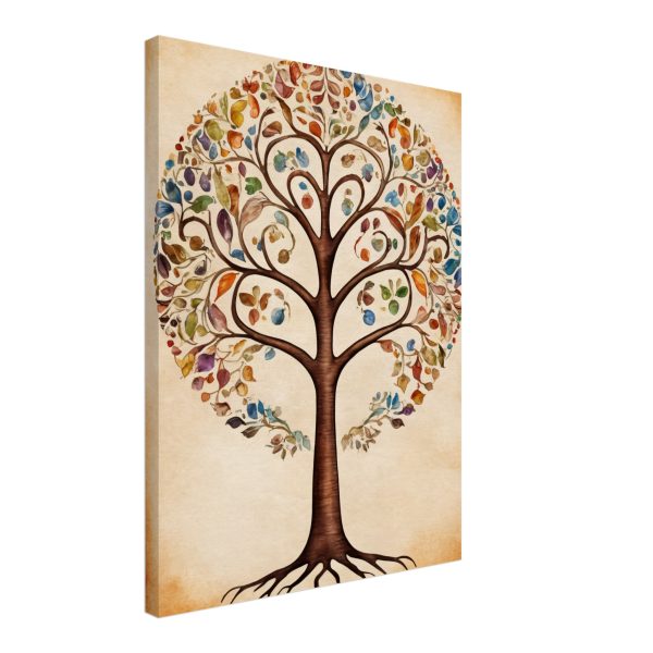 Colourful Harmony: A Watercolour Tree of Life 7