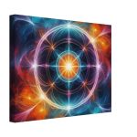 Harmony Unveiled: A Zen Kaleidoscope on Canvas 8