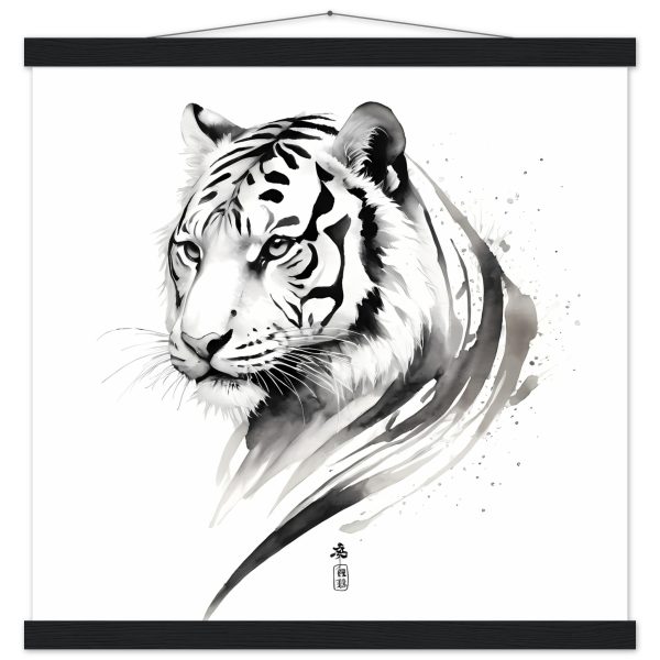 A Fusion of Elegance and Edge in the Tiger’s Gaze 12