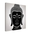 Mesmerizing Buddha Head Canvas 28