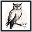 Exploring the Tranquil Realm of the Zen Owl Print 19