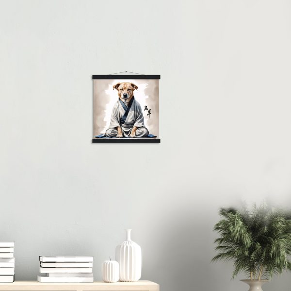 Elevate Your Space with Zen Dog Wall Art 7