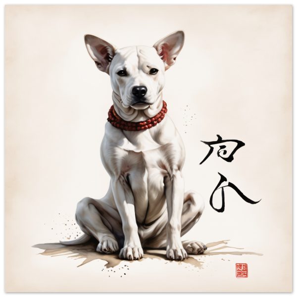 Zen Dog: A Playful Expression of Mindfulness 5