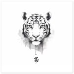 Tiger Majesty A Canvas of Elegance