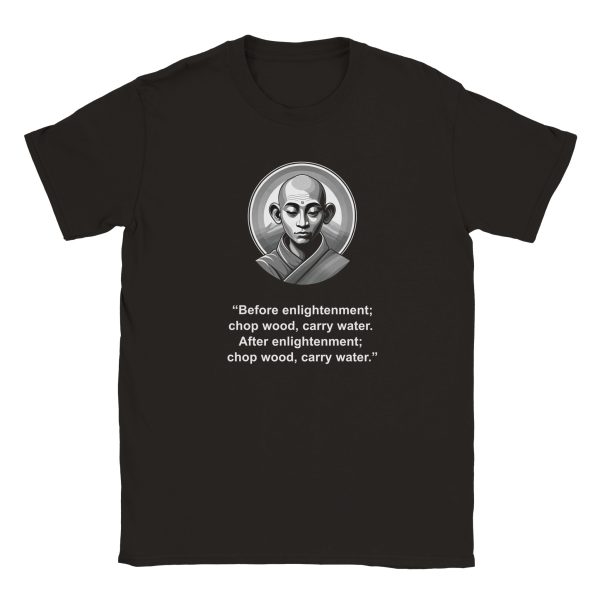 Zen Enlightenment for Young Explorers: Kids’ Monk T-Shirt 3