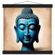 Blue Tranquillity: Buddha Head Elegance for Your Space 25