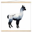 The Llama in Traditional Chinese Ink Wash 49