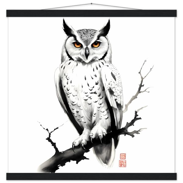 Unveiling the Enigma: A Closer Look at the Zen Owl Print 9