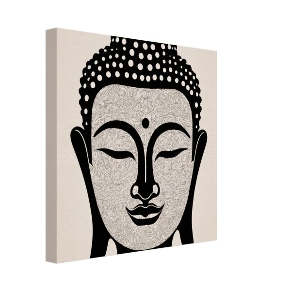 Buddha Head Silhouette Poster 8