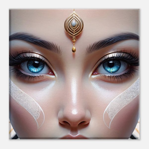 Gilded Beauty: Canvas Art of Elegance” 2
