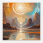 Ethereal Dawn – Premium Canvas Zen Art 6