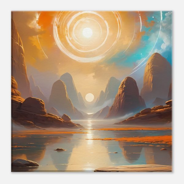 Ethereal Dawn – Premium Canvas Zen Art 2