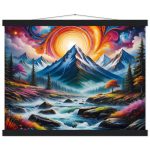 Zen Tapestry: A Symphony of Nature on Canvas 7