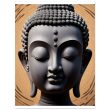 Mystic Tranquility: Buddha Head Elegance for Your Space 20
