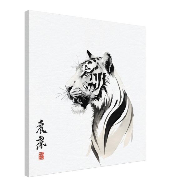 Unveiling the Harmonious Aura of the Zen Tiger Wall Art 15