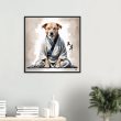 Elevate Your Space with Zen Dog Wall Art 33