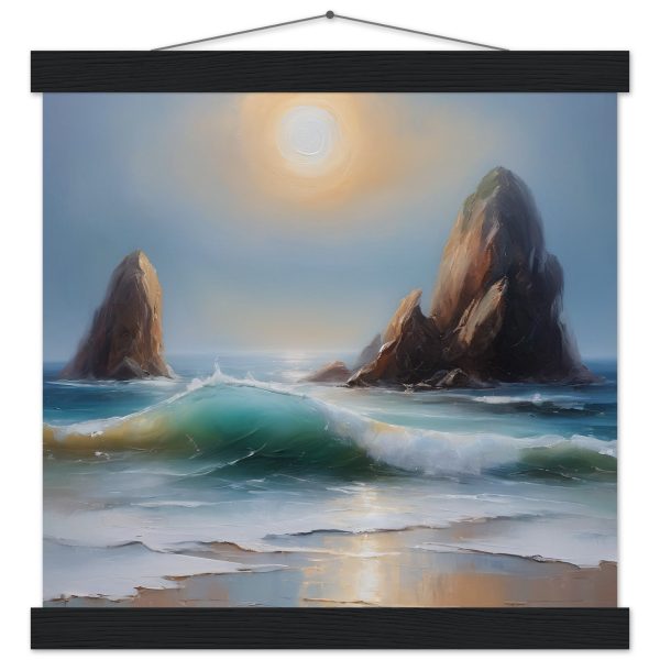 Tranquil Tides: A Symphony of Serenity in Ocean Scene 17