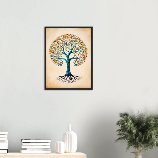 Mosaic of Life: A Watercolour Tree of Life 6