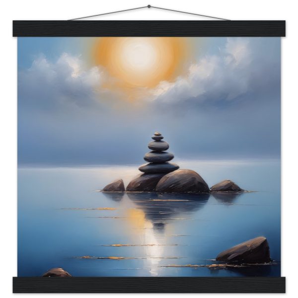 The Zen Harmony in Oil Painting Print 15