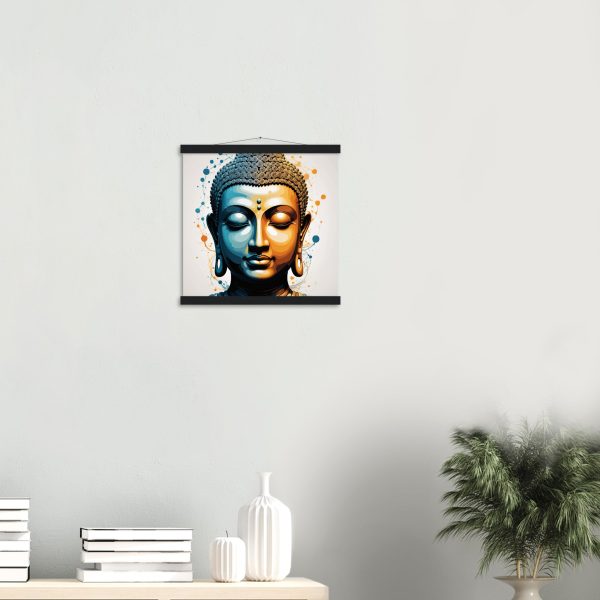 Buddha-Inspired Abstract Wall Art 10