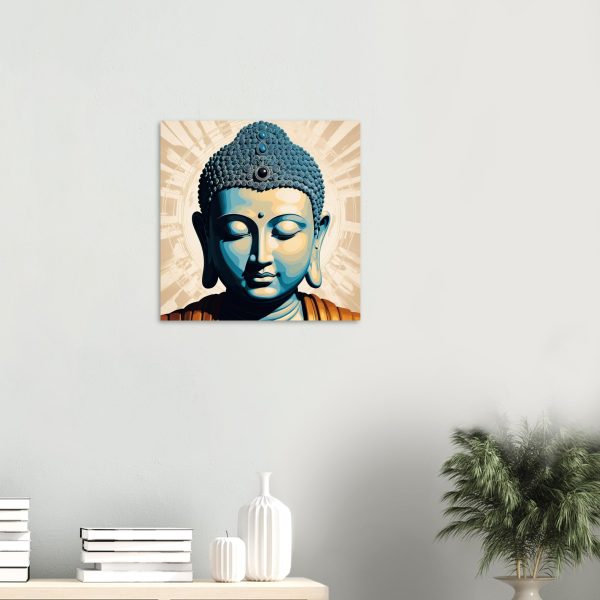 Mystic Serenity: Zen Buddha Wall Art 3