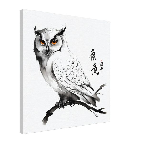 Exploring the Timeless Allure of the Chinese Zen Owl Print 7