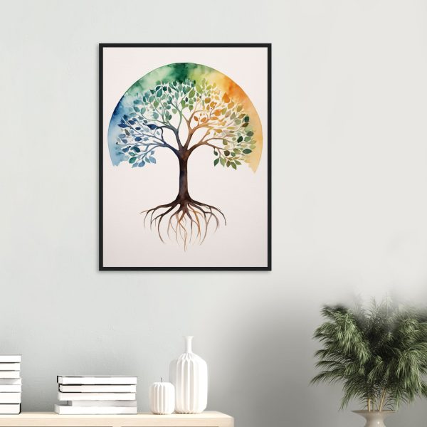 Rainbow Tree in Watercolour 11