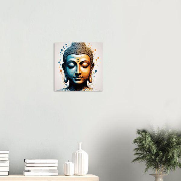 Buddha-Inspired Abstract Wall Art 4
