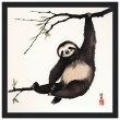 The Ethereal Charm of the Japanese Zen Sloth Print 23