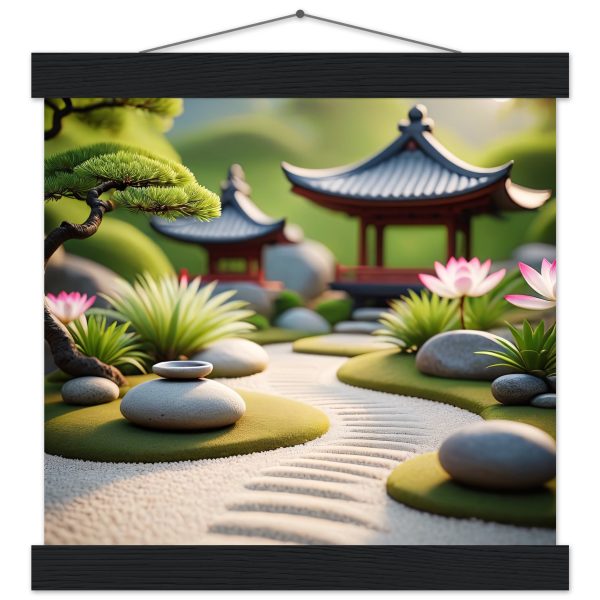 Tranquil Zen Garden Poster: Your Path to Serenity 3