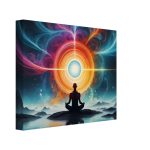 Harmony Unveiled: Zen-Inspired Abstract Canvas Print 8