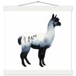 The Llama in Traditional Chinese Ink Wash 37