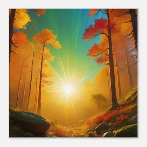 Autumnal Symphony Canvas Art