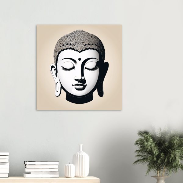 Zen Elegance: Buddha Swirls Poster 9