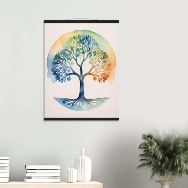 Lively Tree in Watercolour Art 10