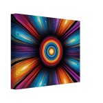 Cosmic Harmony: Zen Mandala Unveiled in Vibrant Canvas Print 8